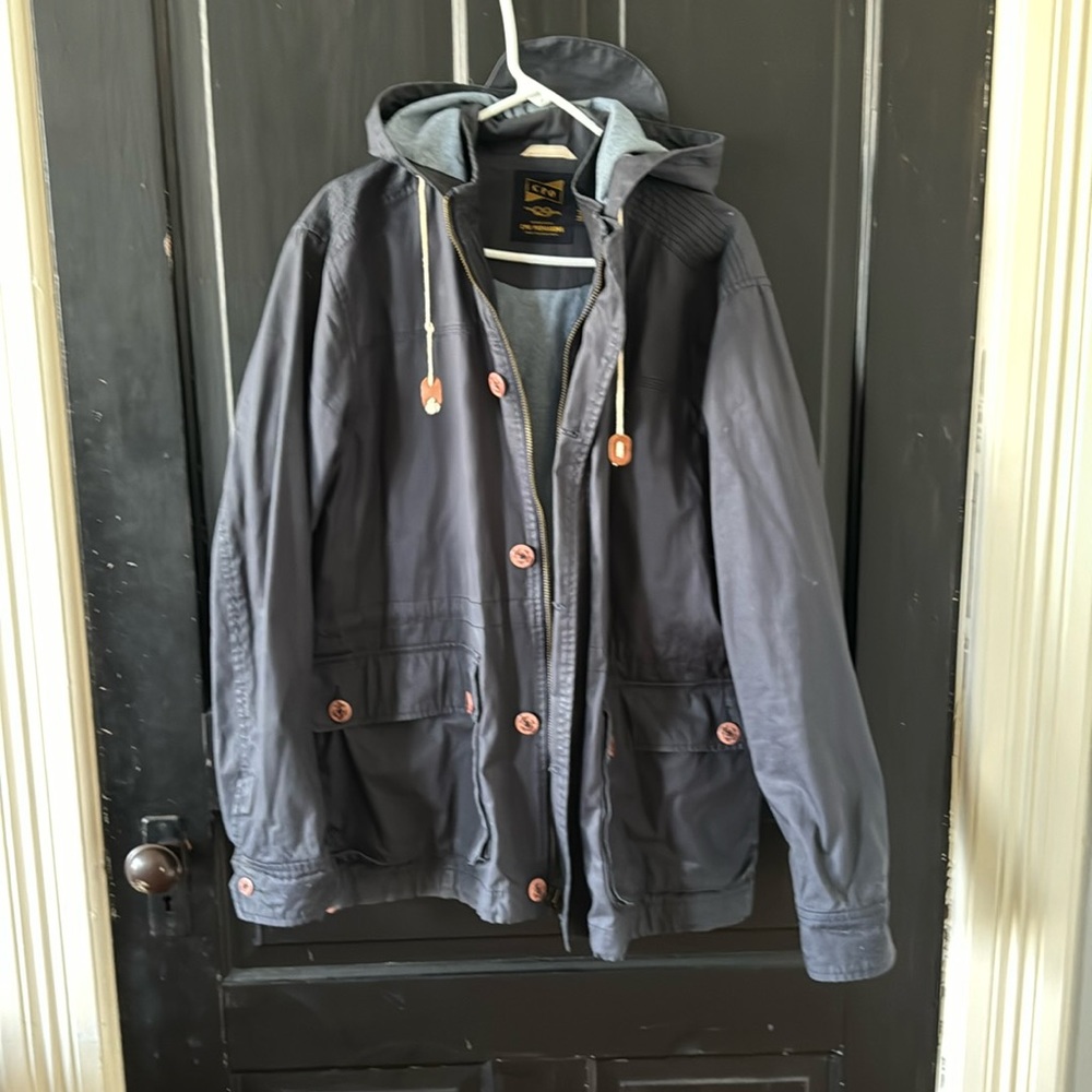 CPO Provisions waxed cotton jacket